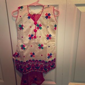 Toddler girl Indian outfit